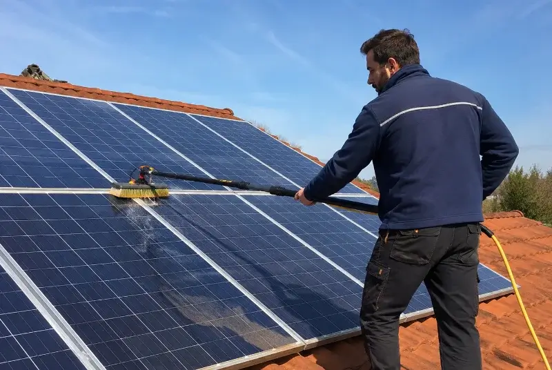 Nettoyage et entretien de panneaux solaires à Générargues