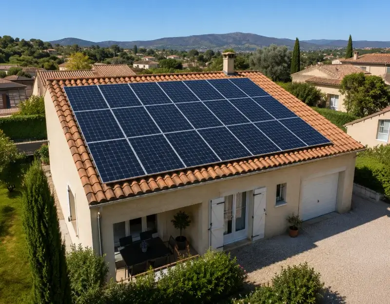 Prime à l'autoconsommation panneaux solaires Générargues — aide financière de l'État